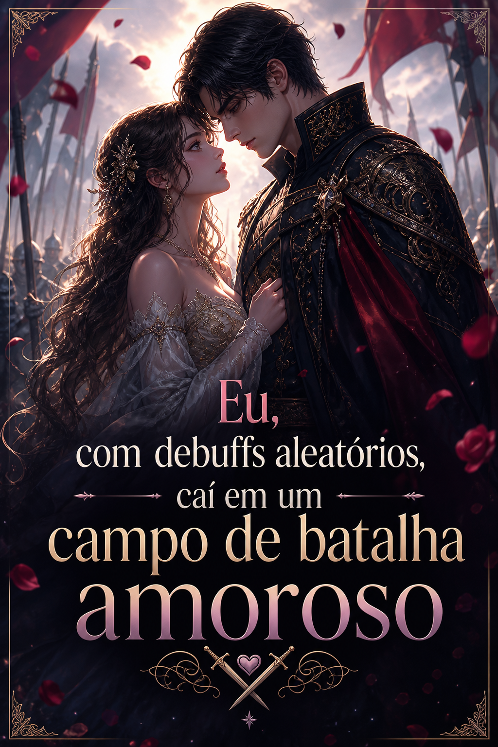 Eu, com debuffs aleatórios, caí em um campo de batalha amoroso